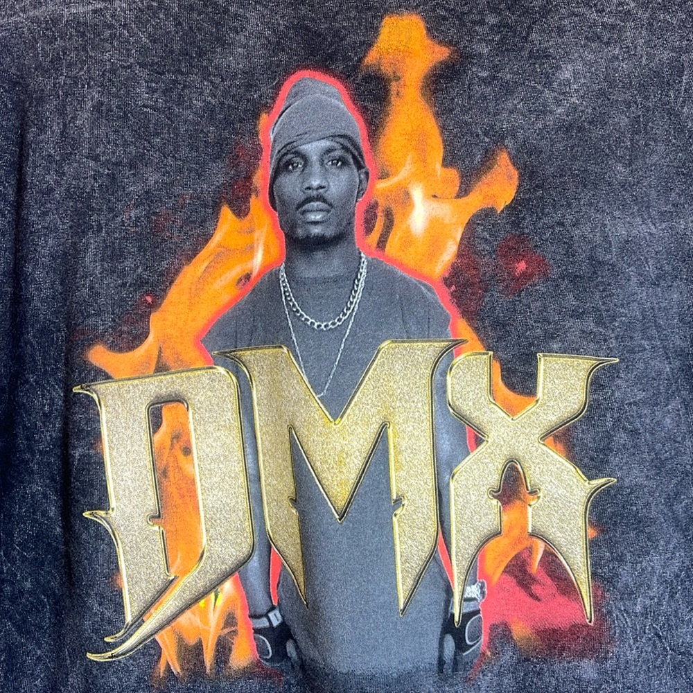 DMX T-Shirt with Photo on back Size 2X